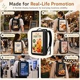 MNJVCFDS 18.5-Inch LCD Video Advertising Backpack MNJVCFDS 18.5-Inch LCD Video Advertising Backpack
