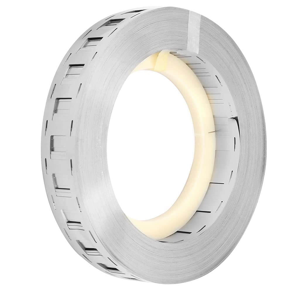 Striscia di nichel puro, striscia di nichel per batteria a doppia linea da 1000 g Cintura in acciaio nichelato con batteria al litio 18650(25.5 * 18.5mm)