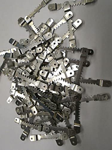 Image of New Pack of 2.25 inch Metal Picture Hangers Lot of 125#1374 Multi-Purpose Comprehensive Hardware Fastener Assortment Kit WnyNEH05303