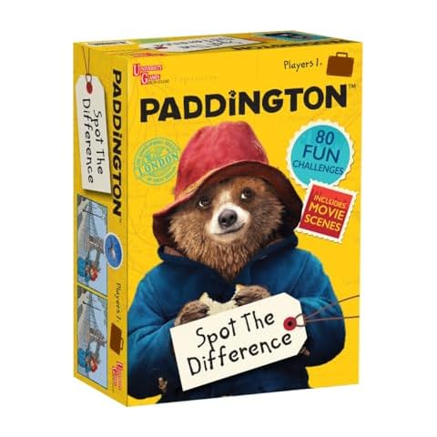 Paddington Bear Spot The Difference Game Cover
