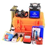 Portable FTTH Optical Fiber Splicer Splicing Optical Fiber Cleaver Wire stripper Welder Machine Fusion Splicer A-80S
