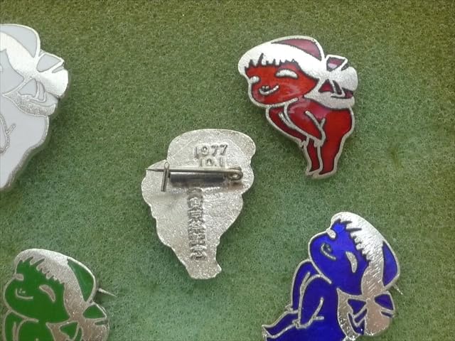 大東京祭記念 カッパバッジまとめ売り 昭和レトロカッパバッジ6個 第23回大東京祭記念バッジ1978年