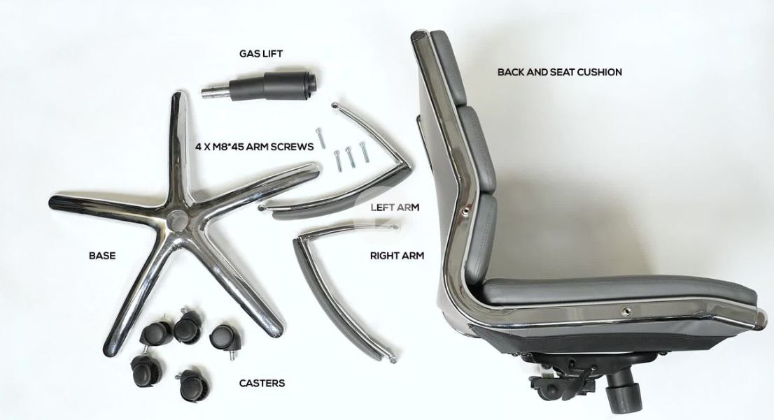 Amazon.com: BOSS Office Products B9476-BK Executive Mid Back
