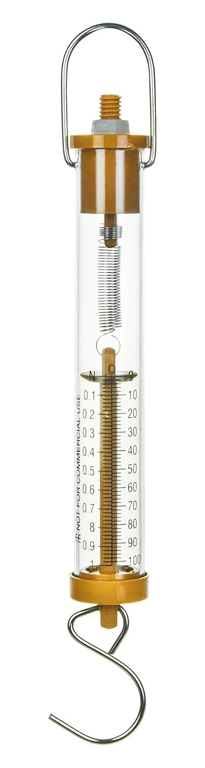 dual scale newton force meter 100 gram | 100 gram tubular balance | pack of 10 |