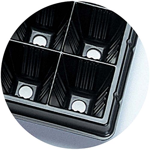 Amazon.co.jp: タキイ 根巻防止 ワンウェイ セルトレイ 黒 288穴 12×24