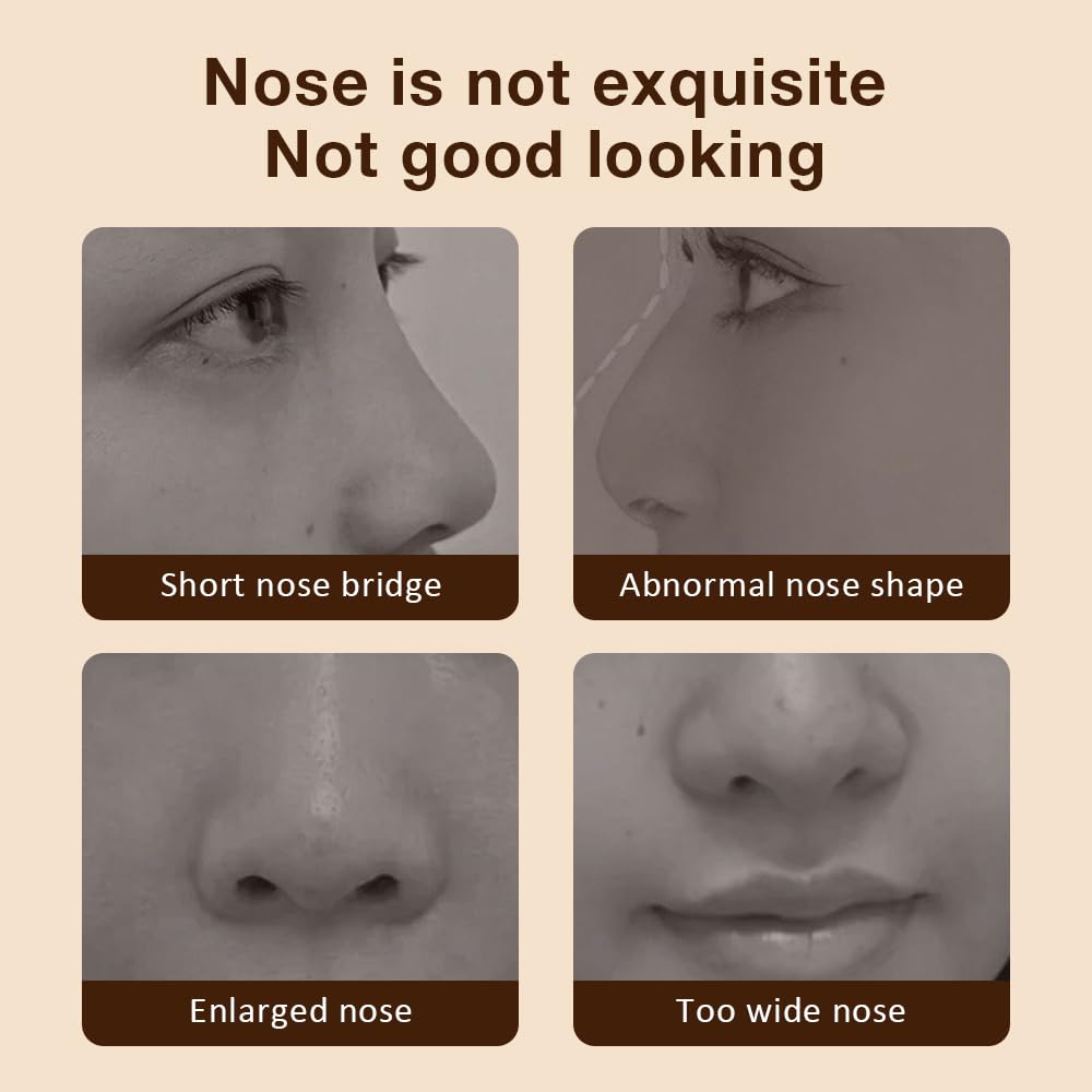 Masseur Électrique pour Rehaussement du Nez avec Vibration & Chaleur – Appareil de Remodelage Nasal et Raffermissement du Visage