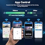 Dash Cam Avant et Arrière 4K Caméra Dash pour les voitures avec WiFi GPS Contrôle de l'application ADAS Dashcam,3.16 de pouce IPS Caméra écran Dash Cam avec capteur G, enregistrement boucle, caméra de tableau de bord de vision nocturne