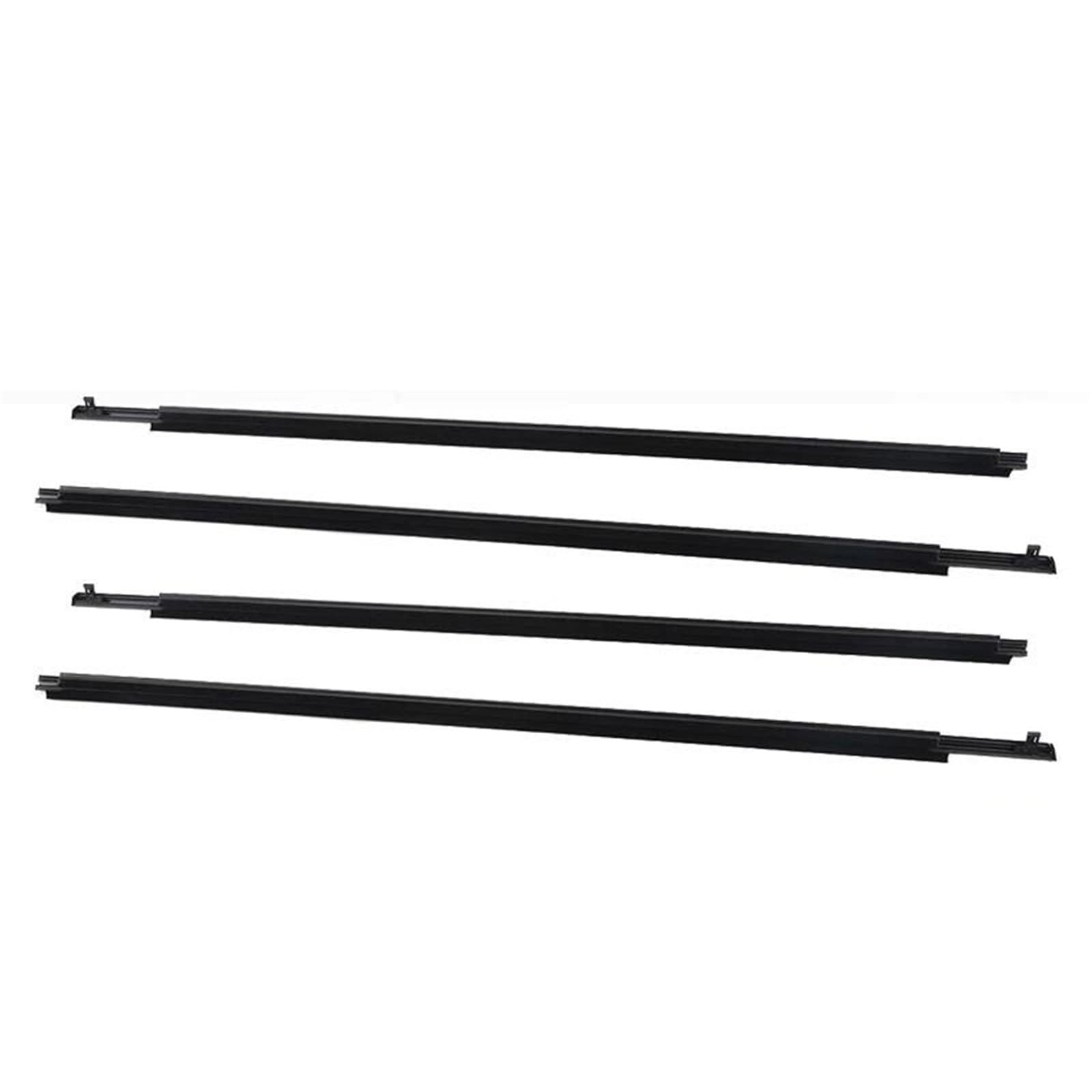 Fgkdldzczm One Color Beltline Molding For Toyota For Rav 4 2009-2012 Outer Window Weatherstrip Kit For Front And Rear