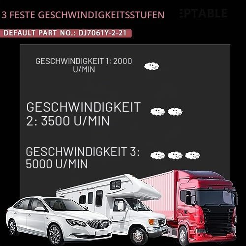Elektrisches Klimaanlagen-Set, 12 V, universell passend für Vans, Wohnmobile und Busse – nur Kühlung