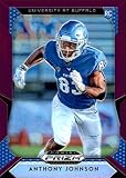 2019 Panini Prizm Draft Picks Prizms Purple #117 Anthony Johnson Buffalo Bulls RC Rookie NCAA College Football Trading Card