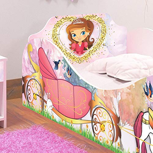 Cama Infantil Carruagem Princesa Bella com Colchão D20 - Rpm Móveis