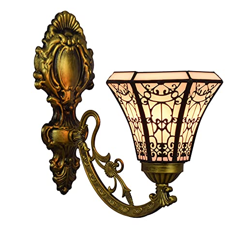 Gauua Tiffany-Stil Glaswandlampe 15,3 cm