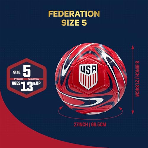 Image of Icon Sports Officially Licensed US Soccer Federation Soccer Ball