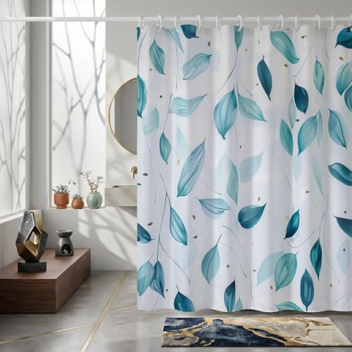 Rideau de douche tissu polyester imperméable 130x170cm lavable