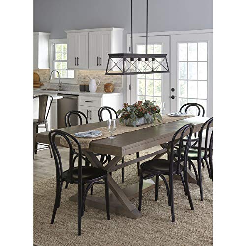 Progress Lighting P400048-031 Briarwood Chandeliers, Ceruse Black #TOP3