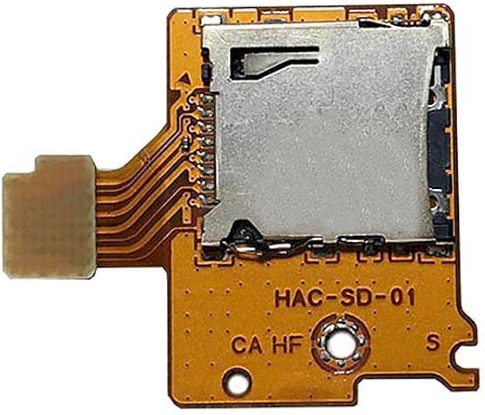 Amazon.com: lenboes Micro TF SD Card Slot Replacement Repair Part
