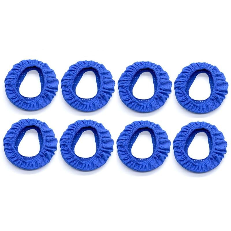 Lot de 8 housses de coussin lavables - Respirantes - Réduisent la pression nasale - - Doublure pour le confort du sommeil - Accessoires de masque lavables en machine