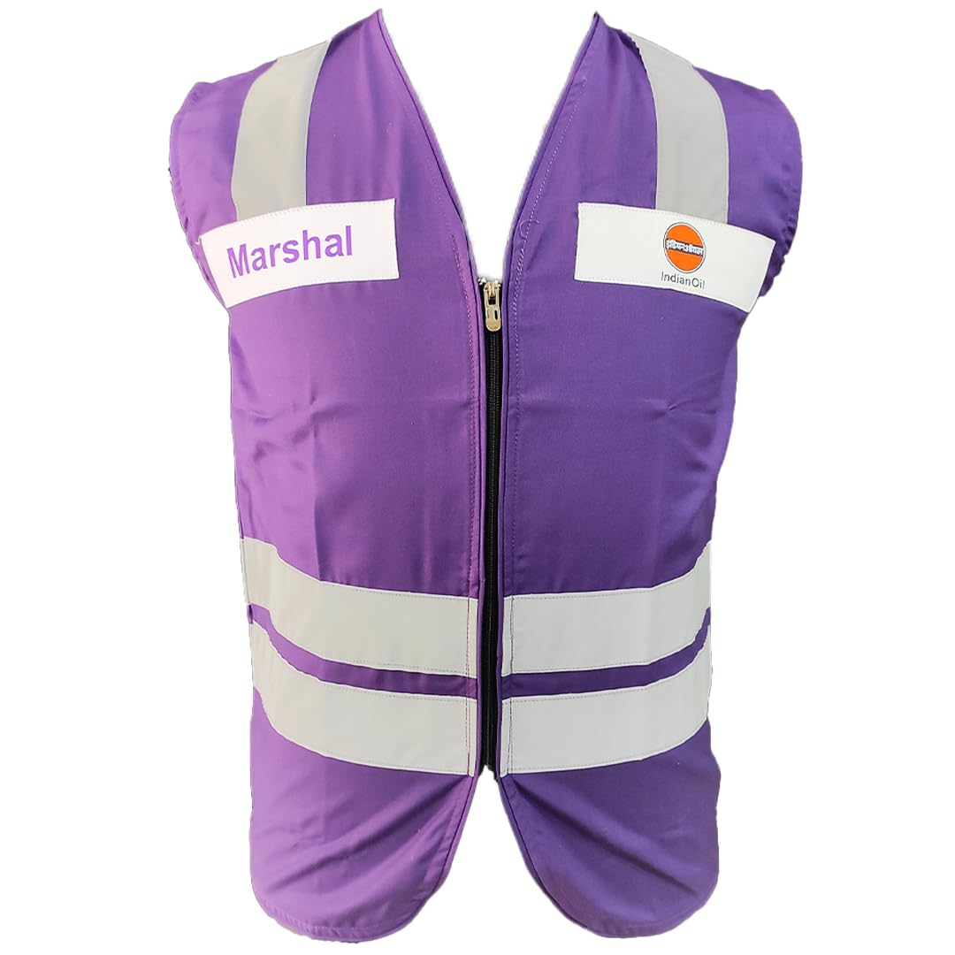The Uniform Studio Indian Oil (IOCL) Waistcoat Purple-picture-43