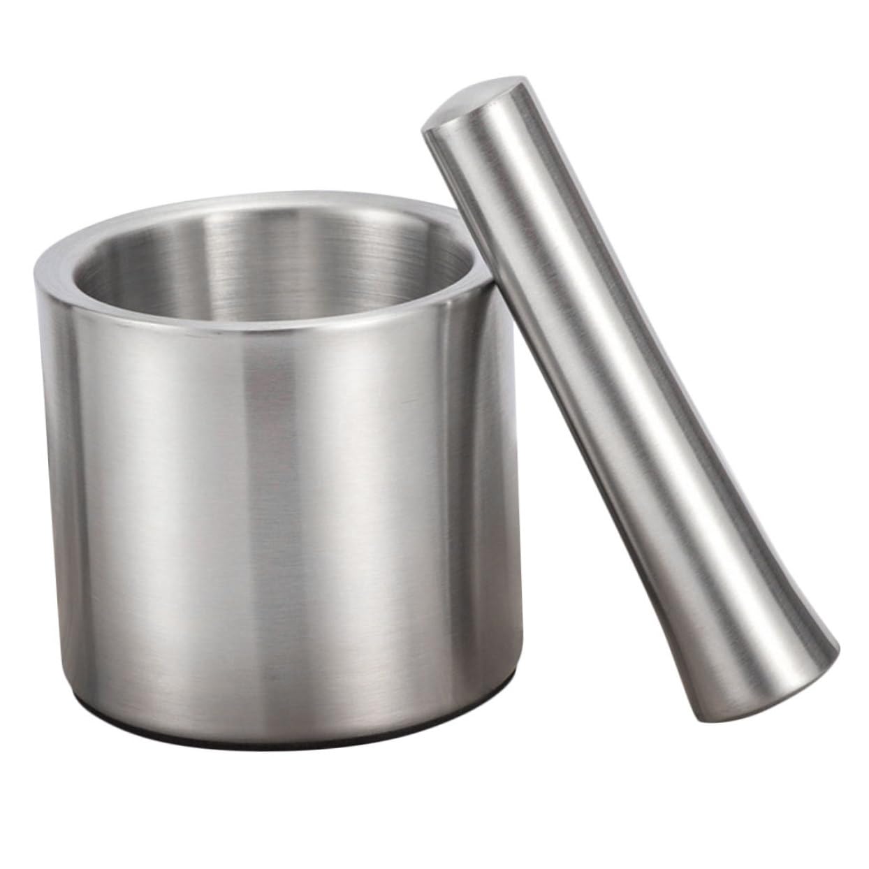 1Set Versatile Stainless Steel Garlic Mincer Seasoning Grinding Bowl Efficient Crushing Tool for Spices Nuts and More Compact Kitchen Gadget for Effortless Food Preparation