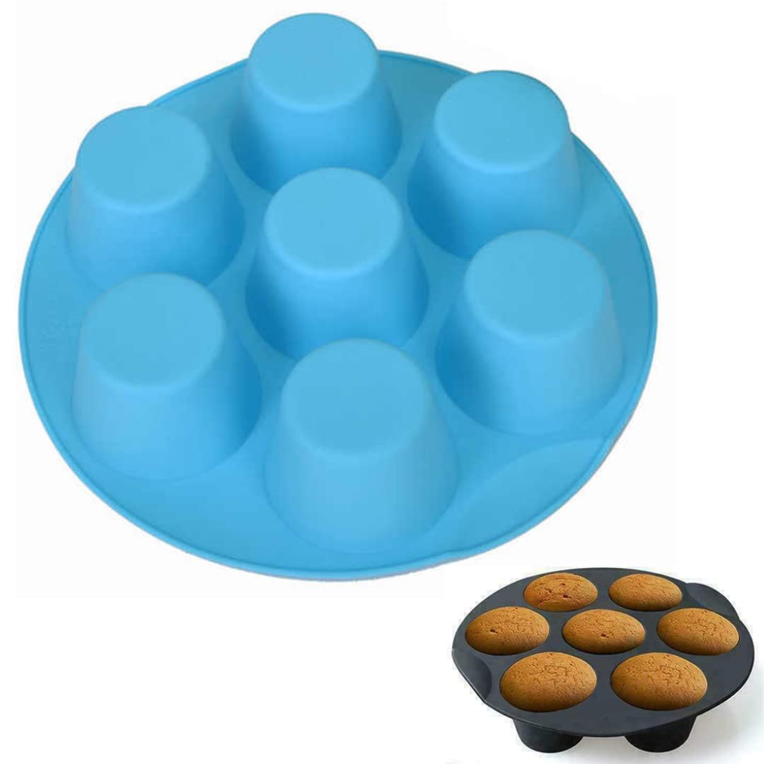 Buy HUSAINI MART | Muffin Cake Cups, Air Fryer Accessories, 7-Cup