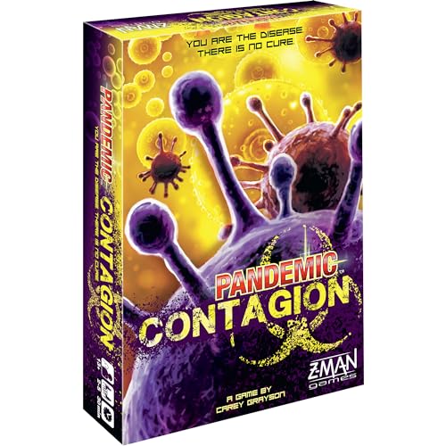 Pandemic Contagion Board Game - Become the Disease in This Standalone Strategy Game! Cooperative Game for Kids & Adults, Ages 13+, 2-5 Players, 30...