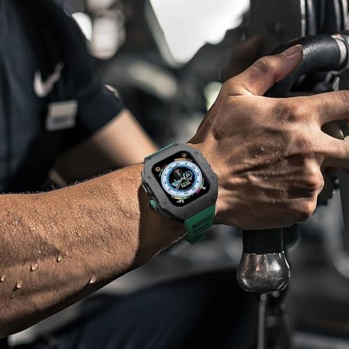 Kit mod Apple Watch Ultra carbone protégeant des chocs du quotidien - 2