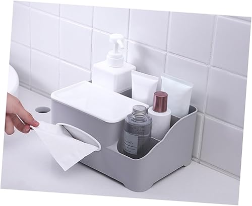 Miniatura 3 de STOBOK 2pcs Box Organizer Cajas Organizadoras Tissue Holder Desk Multifunction