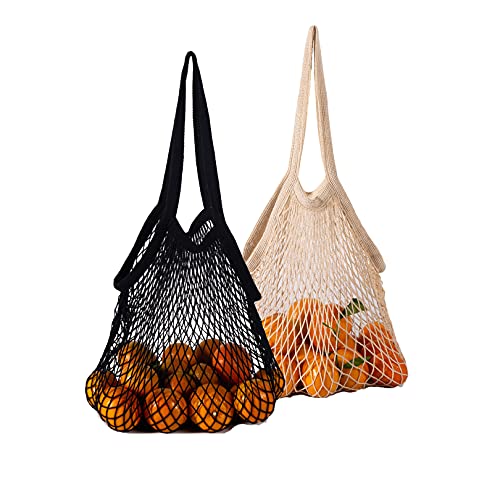 JUJUCAT einkaufsnetz Netz Einkaufstasche 2 Stück...