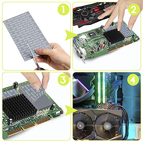 Image of Gelid Solutions GP-Extreme 12W-Thermal Pad 80x40x2.0 (2pcs) Excellent Heat Conduction, Ideal Gap Filler. Easy Installation. 80x40x2.0 (2pcs)