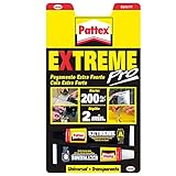 Pattex Extreme Pro, adhesivo universal transparente, fuerza y resistencia, 22ml