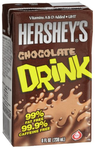 Amazon Com Hershey Chocolate Drink 8 Ounce Aseptic Boxes Pack Of 27 Chocolate Assortments And Samplers Grocery Gourmet Food