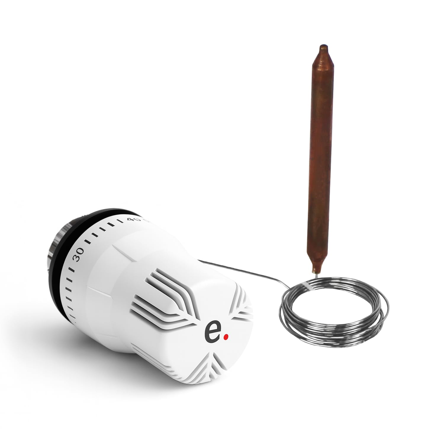 ENVIRON - Testina termostatica con sensore remoto | 20 – 70 °C | M30 x 1,5 | tubo Kappilare 2 m
