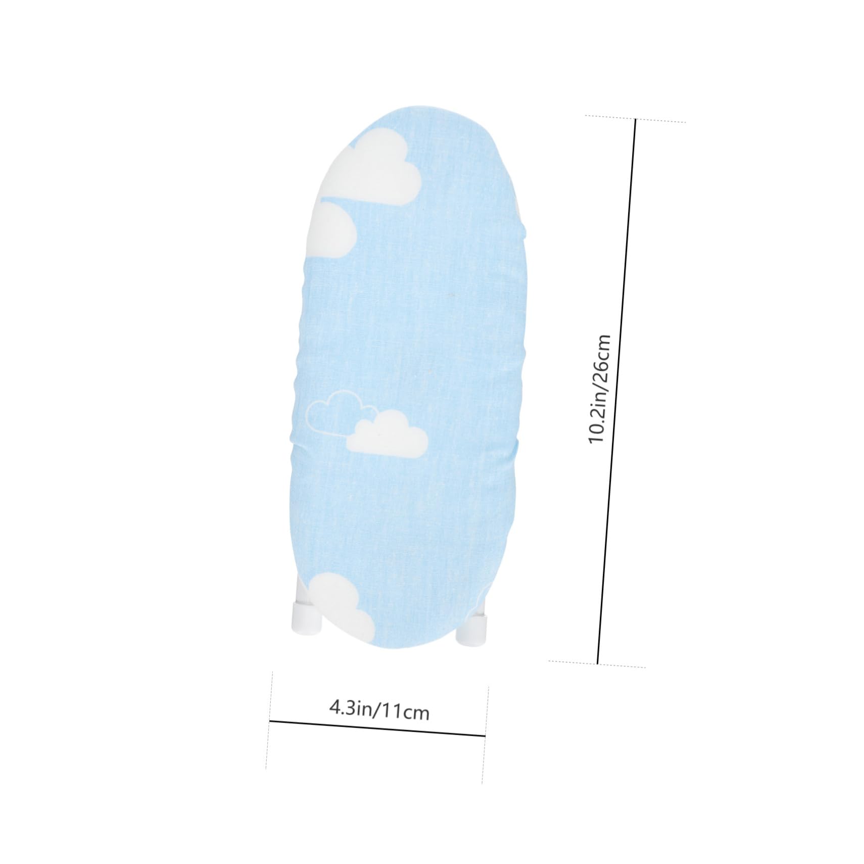 Ciieeo Foldable Ironing Board Tabletop Ironing Stool for Home Use Non Slip Base Compact Design for Clothes Shirts Pants Supply