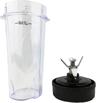Nutri Auto-IQ Replacement Blender Cups 16 oz with Blades