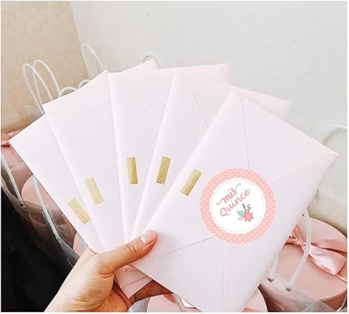 Miniatura 4 de Mis membrillo anos, calcomanías de quinceañera de 1.5 pulgadas, etiquetas adhesivas para fiesta de cumpleaños de 15 años, calcomanías españolas para