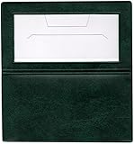 DIY Photo Checkbook Cover Photo Cover w/Check Register Embroidery Scrapbooking Stamping (Green) …