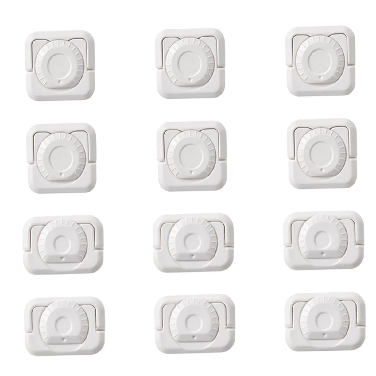 12pcs Boy Girl Electrical Protector Outlet Covers Durable Safety Socket Protectors for Home Use Easy Installation to Prevent Boy Girl Accidents