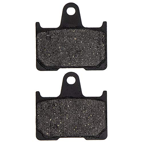 Niche Brake Pad Set For Suzuki Gsxr600 Gsxr750 Kawasaki Ninja Zx14 Harley-Davidson Sportster 1200 Rear Semi-Metallic #TOP3