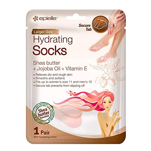 Epielle Hydrating Foot Masks (Socks 6pk) for foot cracked and ...