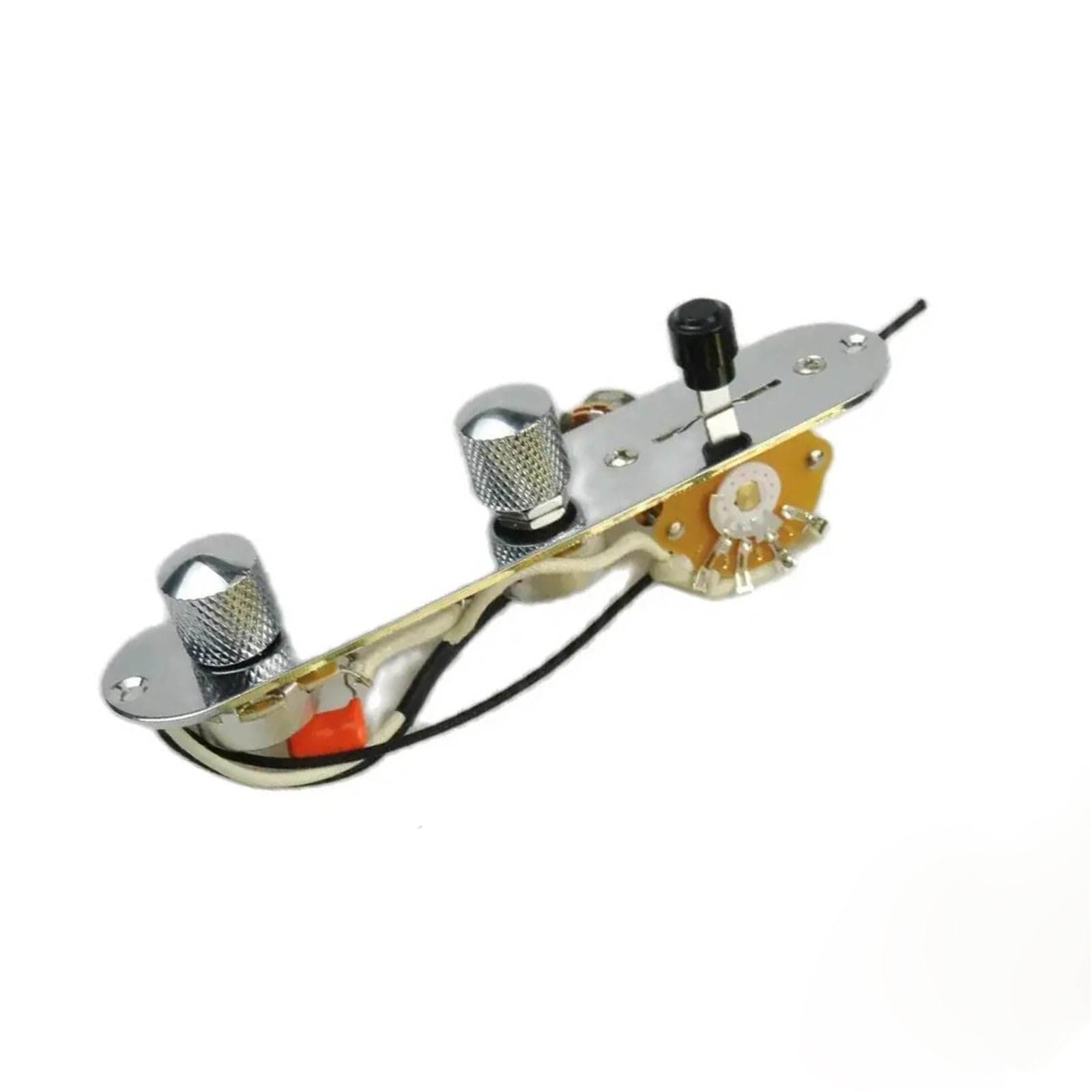 Arnés Cableado Guitarra Eléctrica Potenciómetro de eje de cobre de 250 K para pastilla de guitarra eléctrica TL