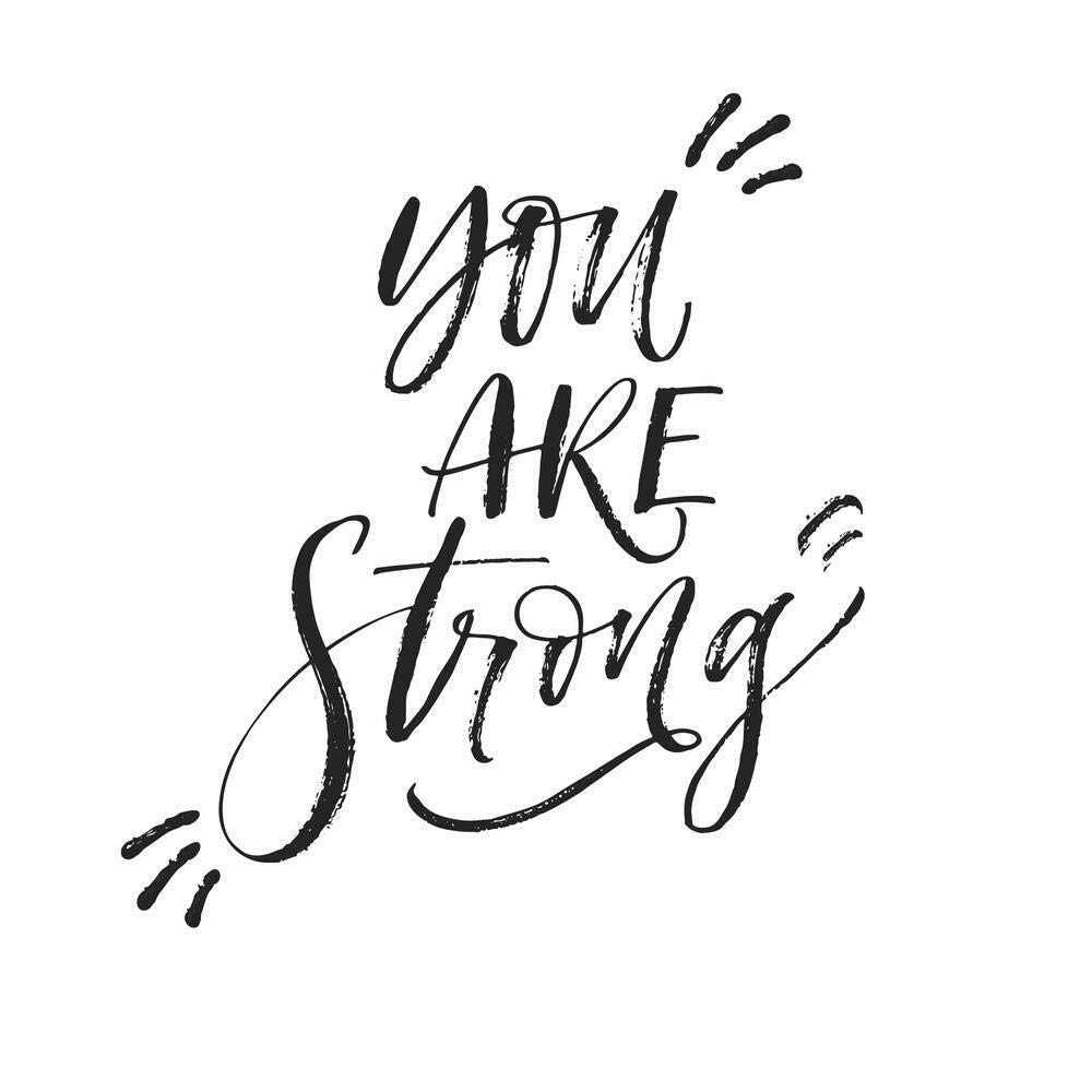 Calcomanías de pared «You are Strong»