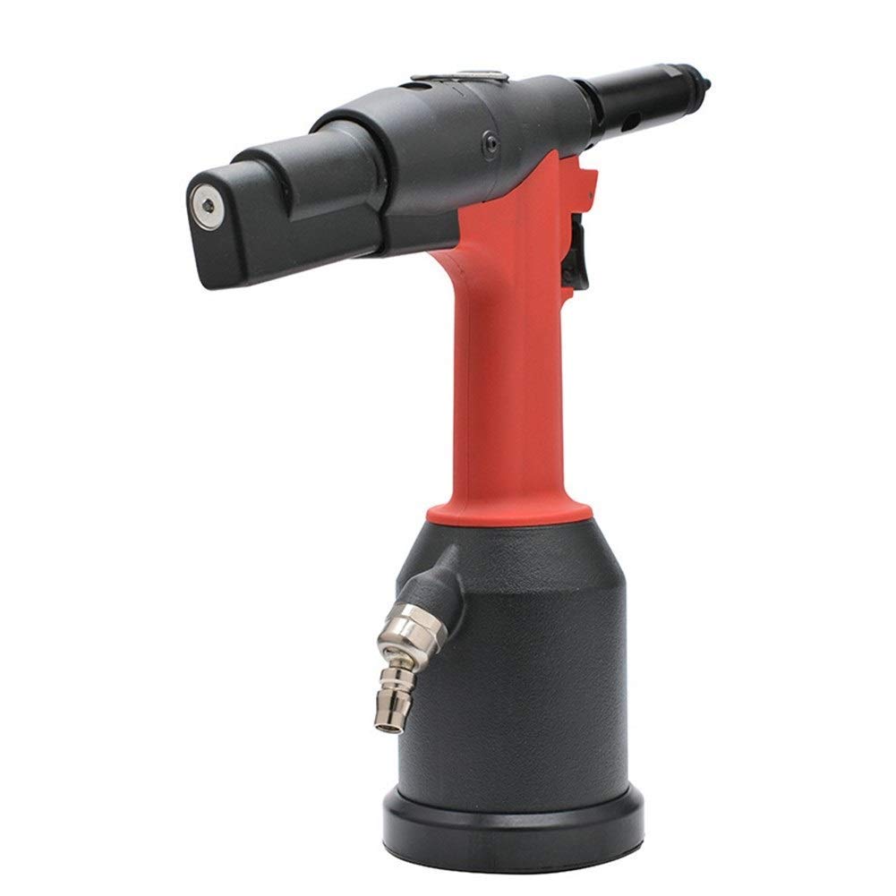 JF-XUAN Portable Practica Pneumatic Fully Automatic Pneumatic Rivet Nut Tool, M3-M10 Pneumatic Pull Tong Hand Tools Industrial Pneumatic Riveted Nut
