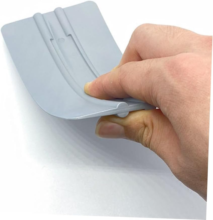 TOYANDONA Car Film Scraper Durable Plastic Auto Squeegee Tool for Applying Protective Tinted Film Car Windows Grey