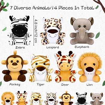 small stuffed forest animals