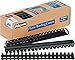 Fellowes Plastic Comb Bindings, 1.5 Inches, 340-Sheet Capacity, Black, 10 per Pack (52066)