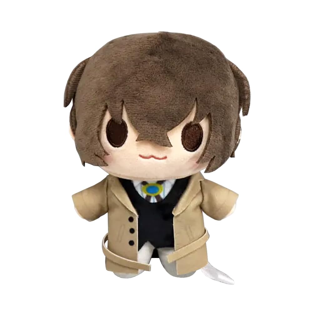 Zhongkaihua 20 cm Dazai Osamu pluszowa poduszka wisiorek Deocr Dazai Osamu figurka pluszowa anime PP bawełniana torba samochodowa torba domowa brelok dekoracja prezent dla fanów
