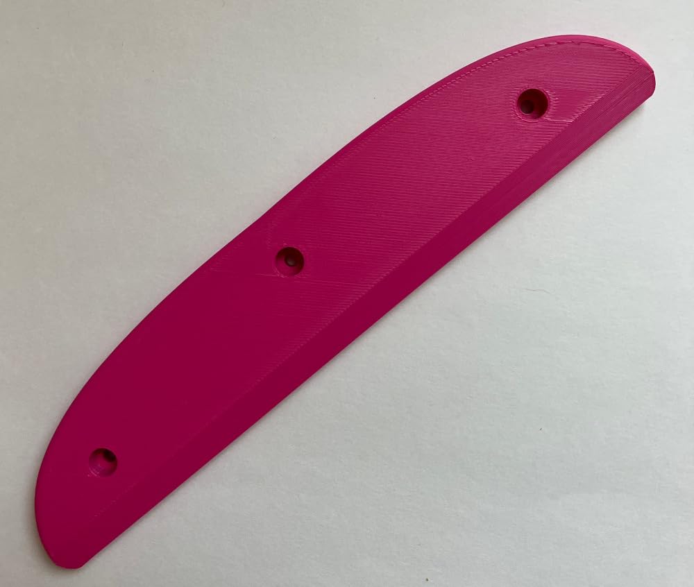 Century Skateboard Tail Bone Style Skid Plate, Pink, Choice 8.0, 8.25, 8.5