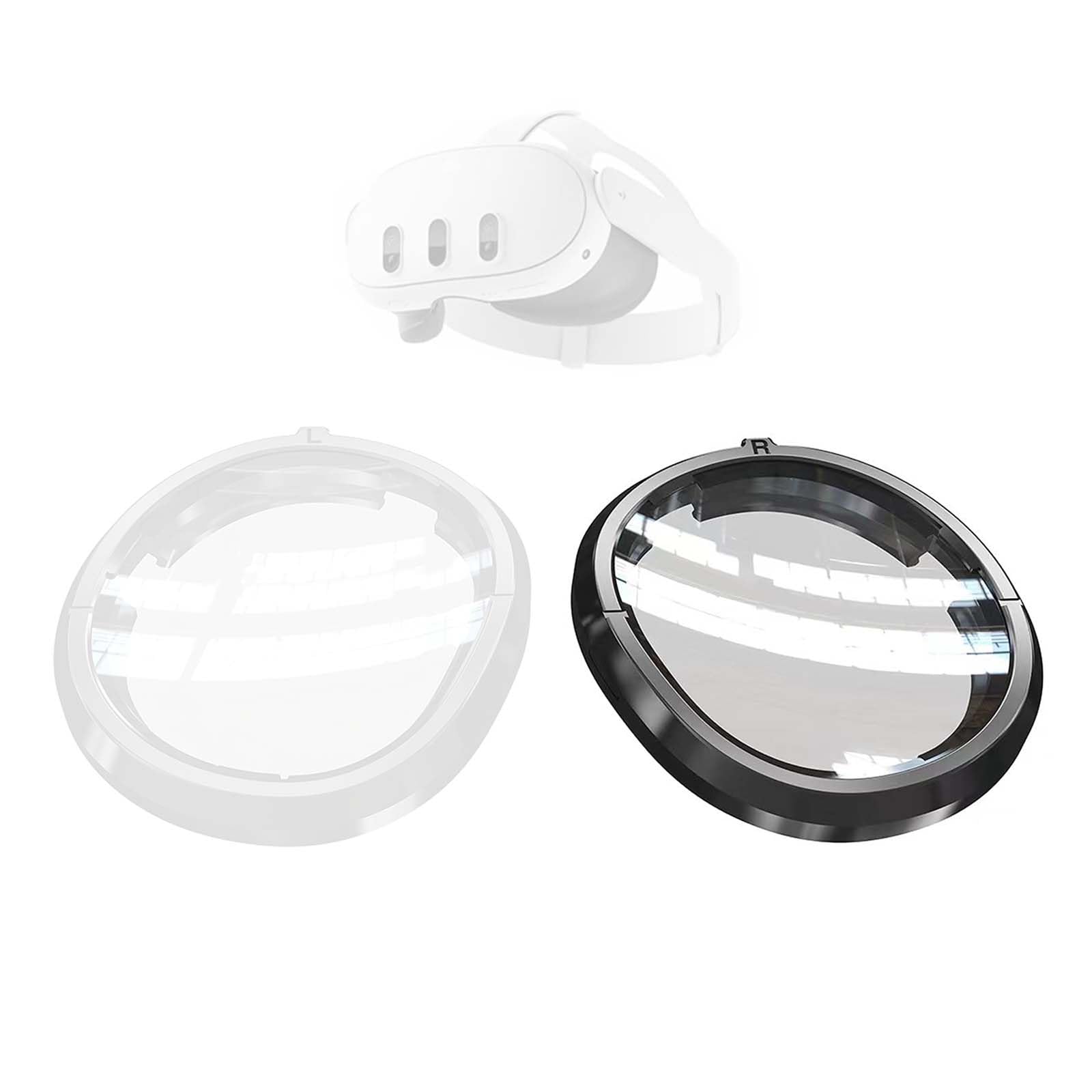 Amazon.co.jp: Realegend 度付きレンズ（右 -3.0）Quest 3用の度付き