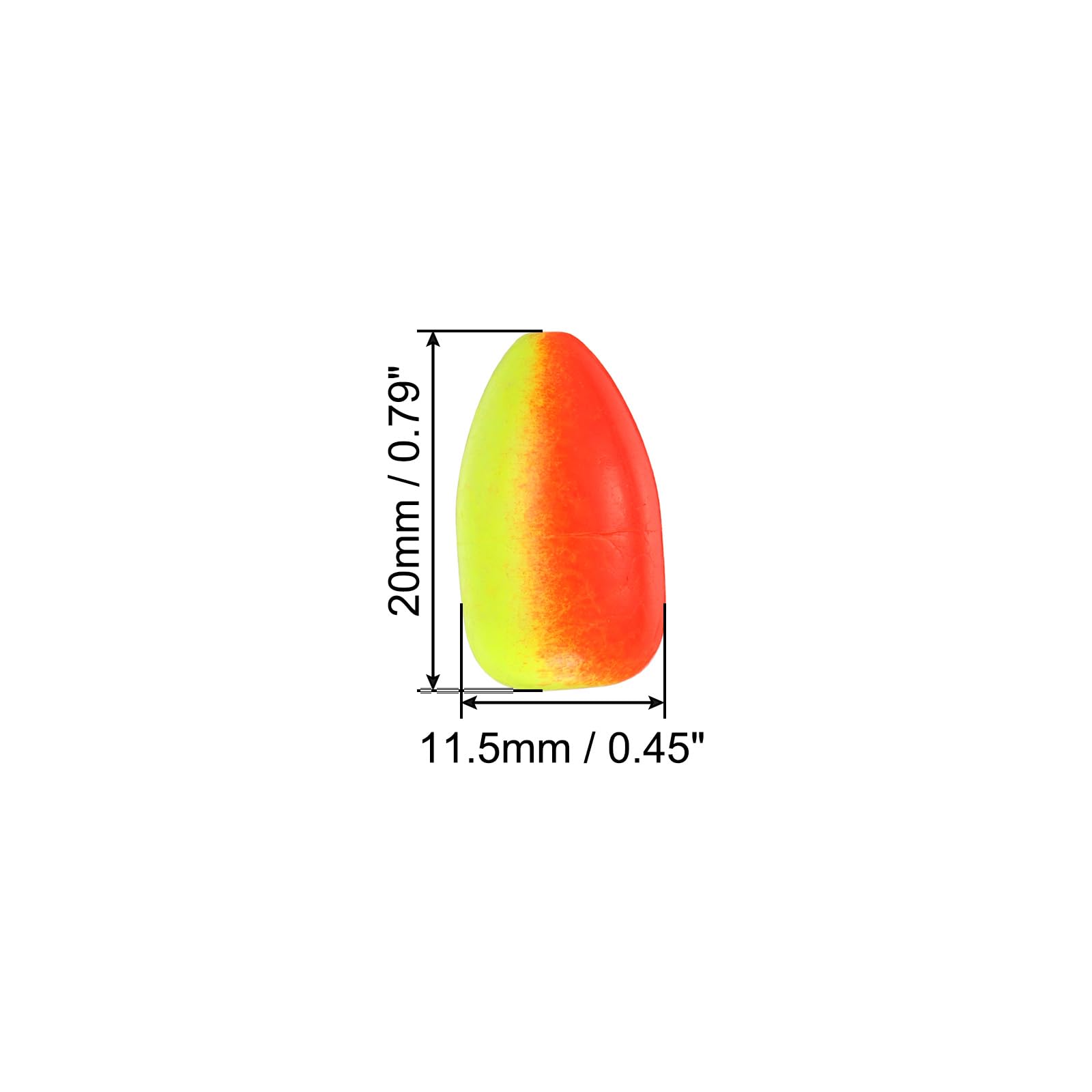 PATIKIL Fishing Foam Floats 0.8 Inch - Image 2