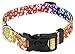 Country Brook Petz - Trippy Doggo Everyday Dog Collar - Made in The U.S.A. - Groovy Collection Featuring Far Out Designs (1 Inch, Medium)